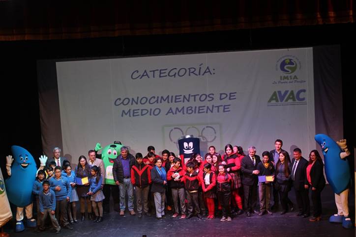 Ceremonia Premiación 11 Olimpiada Ambiental Escolar 2017, San Antonio