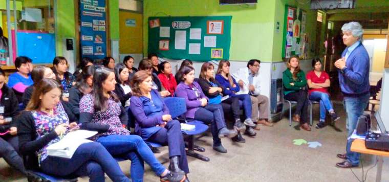 Visita al Centro de Salud Familiar en Comuna de Yerbas Buenas