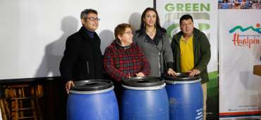 Hualpén: Locatarios gastronómicos de Caleta Lenga refuerzan el reciclaje de vidrio
