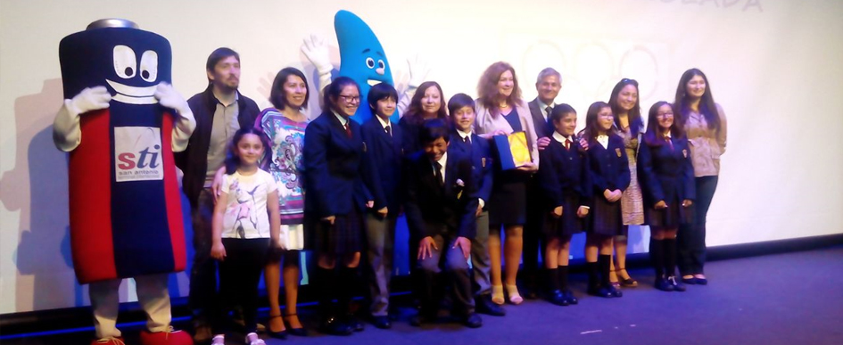 Cristoro Reciclaje participa en la Ceremonia de Cierra Olimpiadas Escolares, San Antonio 2016